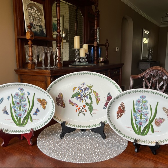 Portmeirion “Botanic Garden” bundle of three platters. Beautiful ❣️ - Picture 5 of 11